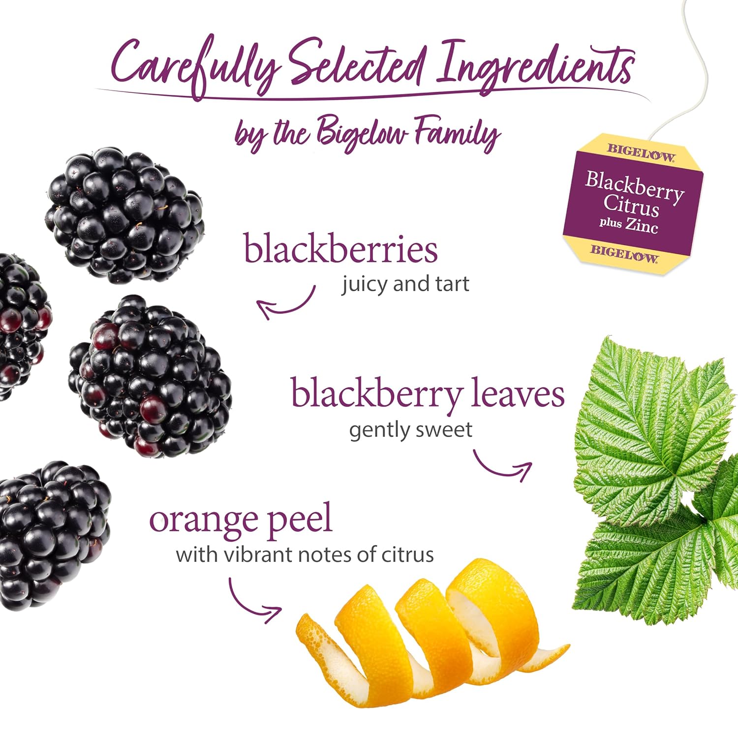 Bigelow Blackberry Citrus Plus Zinc - снимка 3