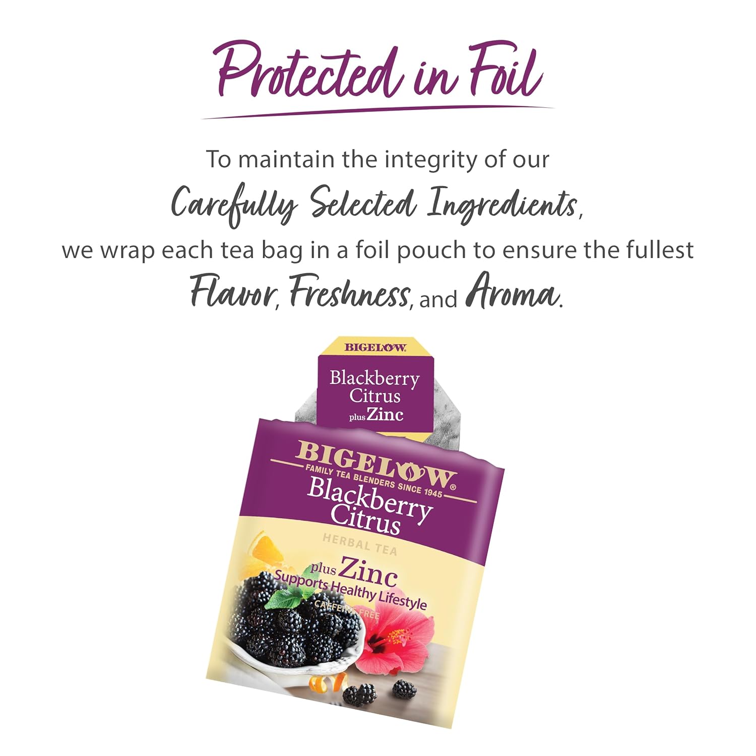 Bigelow Blackberry Citrus Plus Zinc - снимка 4